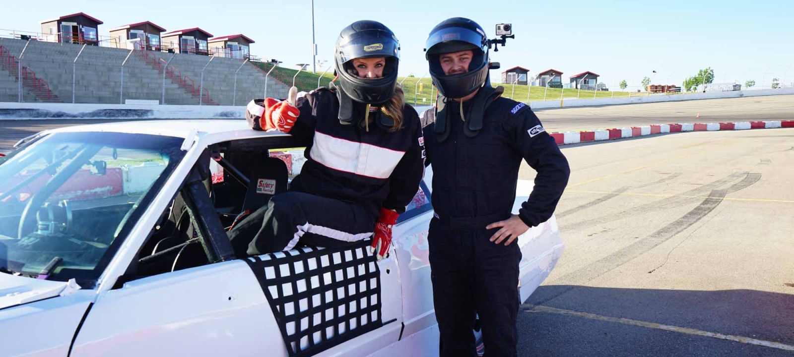 Driving a Race Car at the Wyant Group Raceway