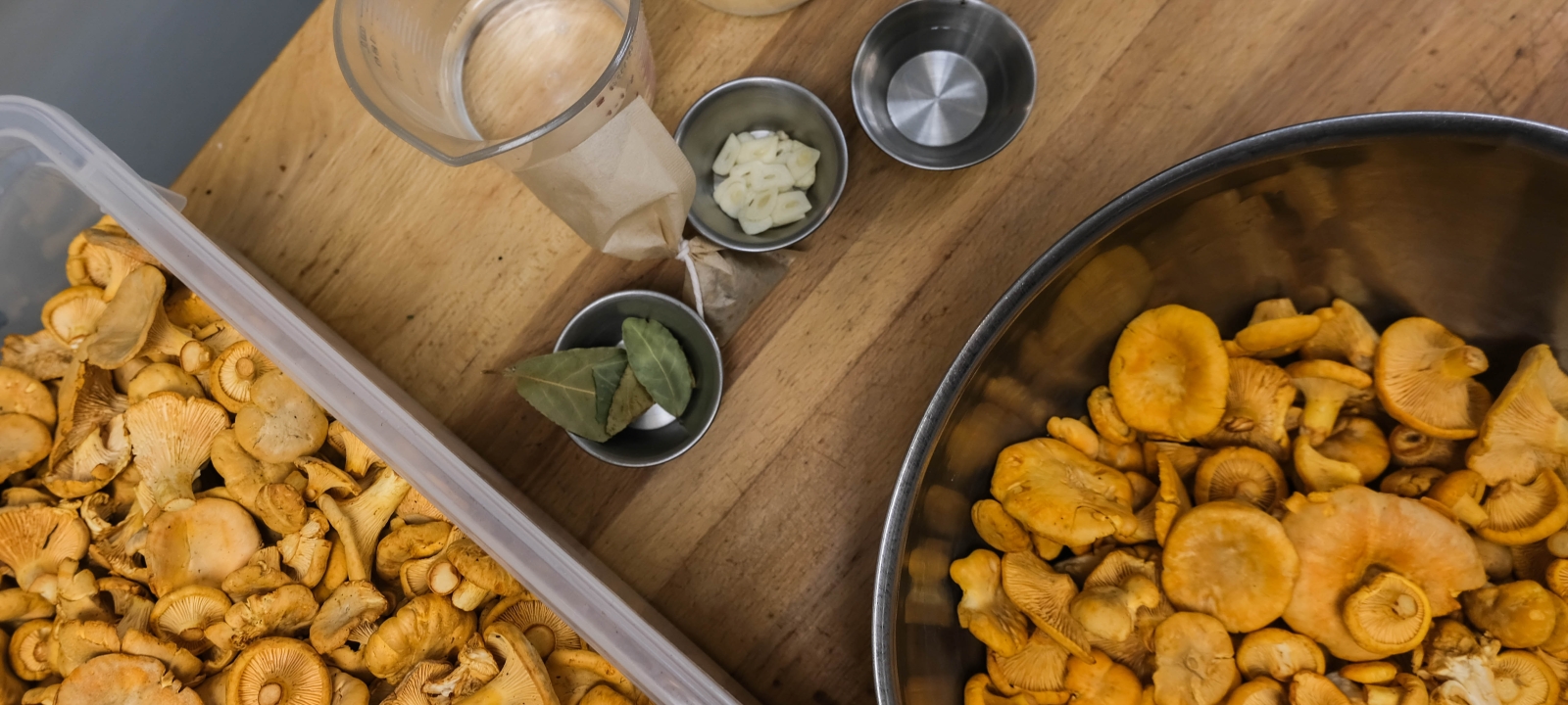 Preserving with Saskatoon Chefs - Pickling Chanterelles with Chef Thayne Robstad of Hearth