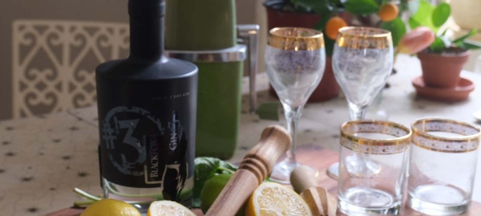 Cocktail Recipes to Try at Home: Black Fox Gin