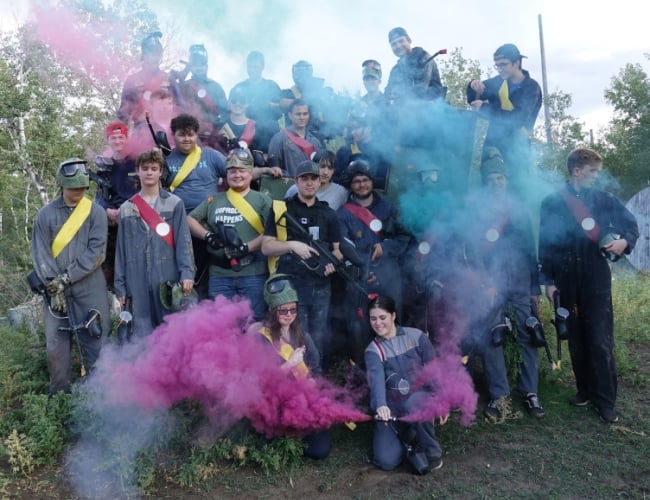 Merrill Dunes Paintball and Laser Tag – End Of Event Drama.