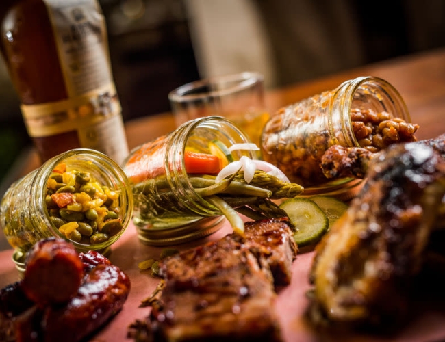 Garden Grille & Bar – House-Smoked BBQ Platters