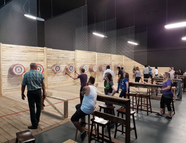 Timberjaxe Throwing Sports – Great Group Facility