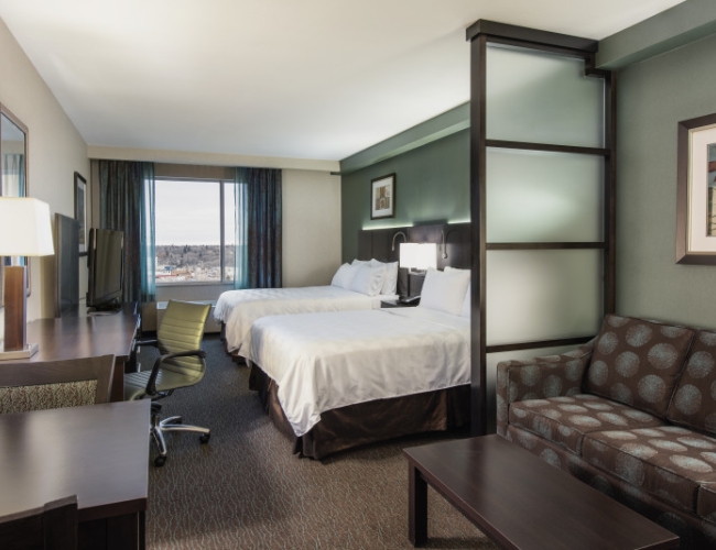 Holiday Inn Saskatoon Downtown – Standard Two Queen Guestroom